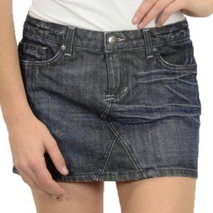 People's Liberation Star Pocket Denim Mini Skirt